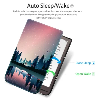AROITA Gadījumā 7.8 Collu PocketBook 740 InkPad 3 e-Grāmatu (Modelis PB740),Viegls Modes Smart Shell Cover ar Auto Sleep/Wake