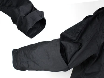 Airsoft Rīku Black Taktiskās Vienotu Kaujas BDU Krekls, Bikses Kopa Vīriešu Apģērbu ASV Armijas Militāro Apmācību Medību Apģērbs