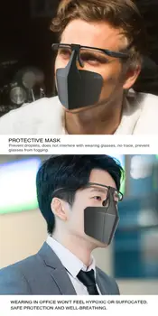 Aizsardzības Mutes, Sejas vairogs maskas anti splash shield pilienu pierādījumu, vairogi Pret infekciju izolācijas ekrāna aizsardzības Iekārtas