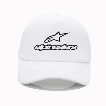 Alpu Zvaigzne Beisbola cepure Vīriešiem Sieviešu Vasaras Cepurīte Trucker Caps Snapback Cepures Grafiti Beisbola cepure