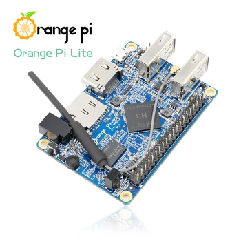 Apelsīnu Pi Lite+Pārredzama ABS korpuss+Strāvas Vads, Atbalsta Android,Ubuntu,Debian OS Vienu Valdes