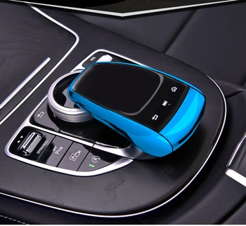 Auto Centra Kontroles Media Pogu Peli Ekrāna Vāku, Lai Aizsargātu Mercedes Benz S C E G GLC GLS V Klases E300 GLC260 C200-2020