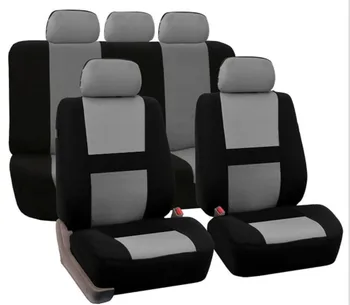 Auto Gadījumu SUV Universal Fit Poliestera 3MM Kompozītu Sūklis Auto Dizains Auto Sēdeklīti Gadījumos Piederumi