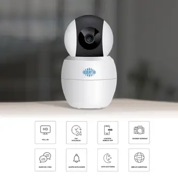 Baby Monitor Mājas 1080P Kamera Drošības Kameru, WiFi Kameru Uzraudzības Kustības detektors IS Nakts Redzamības Drošības Pet Monitors