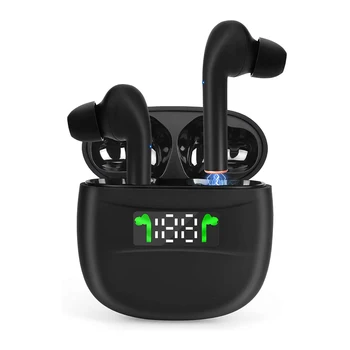 Bluetooth 5.0 Austiņas in-Ear Bezvadu Austiņas Trokšņu Slāpēšana Touch Kontroli Earbuds Tips-C Ar Uzlādes Kaste