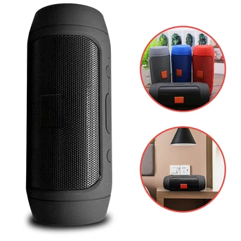 Bluetooth Portable Speaker Āra Skaļrunis Bezvadu Mini Kolonnā 3D 10W Stereo Surround Mūzikas Atbalsta FM TF AUX Kartes Bass Box