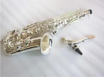Brand New Augstas Kvalitātes Jupiters JAS 700Q Eb Alta Saksofons ēku restaurācija E-Dzīvoklis Mūzikas Instrumenti Sax Bezmaksas Piegāde