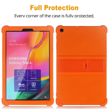 Case For Samsung Galaxy Tab 10.1 2019 SM-T510 SM-T515 T510 T515 Tablete Segtu Stāvēt Gadījumā Tab 10.1 collu 2019 Tablete Gadījumā