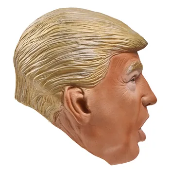 Donald Trump Maska Rave Tīrīšanas Cosplay Kostīmu Lateksa Reāli Masku Halloween Bumbu Cosplay Maskas Kostīms Puse Saģērbt Prop