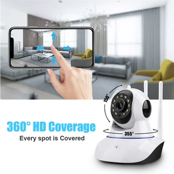 HD 1080P 720P Mākonis Wifi IP Kameras Intelligent Auto Izsekošana P2P IS Samazināt Drošības Kameru Baby Monitor Nakts Redzamības Mājas kamera