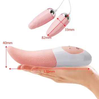 IKOKY 12 Frekvenču Mēle, Vibrators Blowjob Mutvārdu Masturbator Massager Klitora Stimulators Seksa Rotaļlietas Pāriem Pieaugušo Produkti