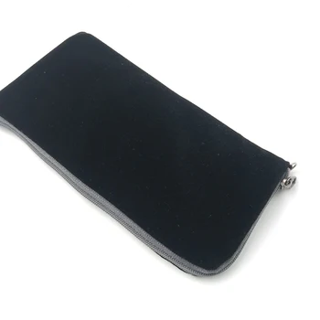 IPhone 11Pro Max XS X XR 678 Plus rāvējslēdzēju karājas kakla auduma maisiņu silikona gadījumā, ja uzlādes dārgumu seguma uzglabāšanas maiss