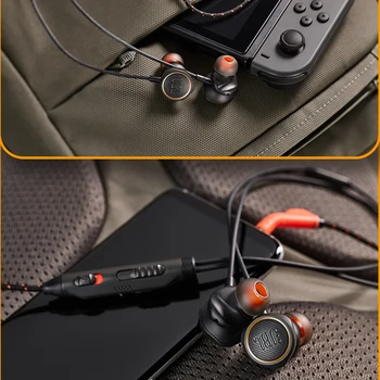 JBL QUANTUM50 Vadu In-ear Austiņas Spēļu E-sporta Austiņas ar Mic Mobilo/PlayStation 4/Nintendo Switch/iPhone/ Mac//VR