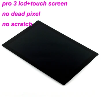 Jaunu Montāžas Microsoft Surface Pro 3 1631 LCD Displejs, Touch Screen Nomaiņa Tom12h20 v1.1 LTL120QL01 003 Pro3 LCD