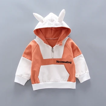 Jaunā Stila Pavasara Rudens Bērnu Modes Apģērbu Baby Zēni Meitenes Karikatūra Kapuci T Krekls, Bikses 2gab/komplekti Bērniem Zīdaiņu Sporta