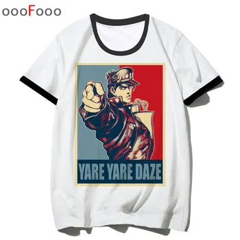 JoJo Dīvaino Piedzīvojumu T Krekls, T-krekls Modes Foršs Jaunums Anime Smieklīgi streetwear Vīriešiem Iespiesti top tee vīrietis/vīrietis t hip hop