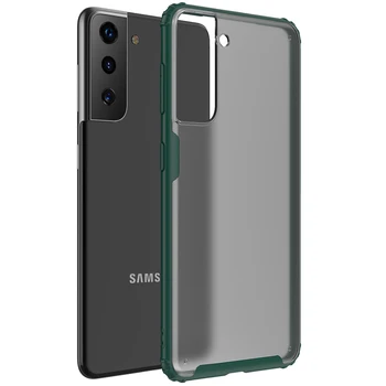KEYSION Matēts Case for Samsung S21 Ultra S21+ S20 FE S10 Plus Pārredzamu Triecienizturīgs Telefona Aizmugurējo Vāciņu Galaxy Note 20 Ultra