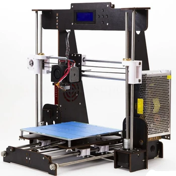 Karstā Pārdošanas Konkurences CTC A8 Reprap 3D Printeri Prusa i3 Augstas Precizitātes DIY FDM 3D Printeris Ar CD USB Savienotājs