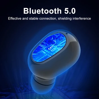 L21Portable TWS Bluetooth 5.0 Ūdensizturīgs Sporta Bezvadu Austiņas Trokšņu Samazināšanas Stereo Mūzikas Auss Earbuds pie Auss liekamā daļa Karstā pārdošanas