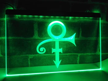 LF199 - Princis Simbolu LED Neona Gaismas Zīme, mājas dekoru amatniecības