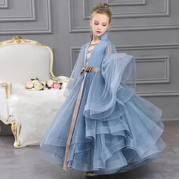 Luksusa Meitene Princese Catwalk Vakara Kleita 2020 