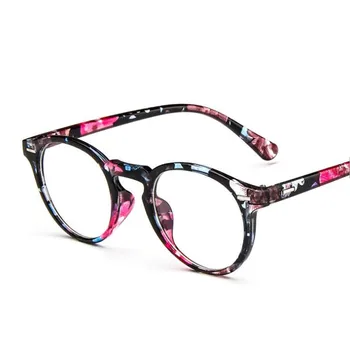 Luksusa Zīmolu Dizainera Retro Skaidrs, Brilles Vīriešiem, Sievietēm Apaļu Acu Brilles, Ietvari Mens Optisko Objektīvu Vienkāršā Brilles