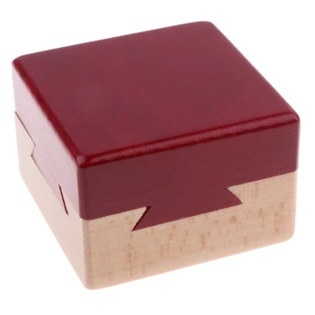 Magic Koka Puzzle Bloķēšanas Puzzle Box Noslēpums Koka Kastē Izglītības Rotaļlietas, IQ Apmācību Dāvanu Bērniem