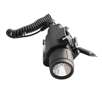 Magorui Sarkanā Lāzera Redzes LED Lukturīti ar 20mm Picatinny Rail Mount par Glock 17 19 Šautene Taktiskās Medību Piederumi