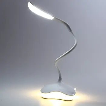 Mini 14 LED Spuldzes Galda Lampas USB 3 Līmenī Aptumšojami LED Galda Gaismu, Nakts Lampas, Auto Sensors Galda Lampas Projektoru Lampas Nakts Gaisma