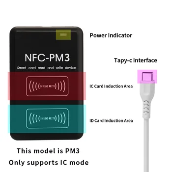 NFC PM3 RFID Rakstītāju Ic 13.56 mhz Karšu Lasītājs Cuid Frāzi Kopētājs Pilnīgu Dekodēšanas Funkcija Klons Uid Taustiņu Aparāts