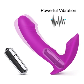 Neredzams Vibrējošais Biksītes Siksnu Dildo Sieviešu Masturbācija G Spot Vibratori Sievietes Klitora Stimulators Pieaugušo Seksa Rotaļlietas