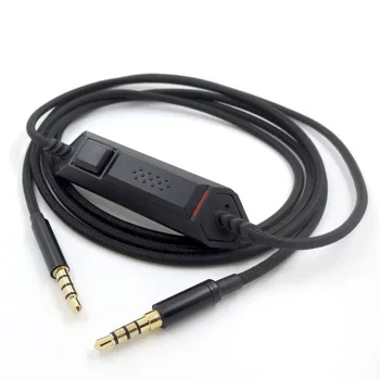 Nomaiņa Spēli Audio Kabelis Logitech G633 G933 ar Ar Mikrofona Vadu Kontroles Kingston Mākonis Alfa par PS4