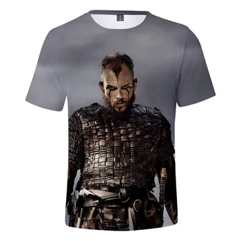 Norsemen Vikingi 3d t kreklu apdruka Vīriešu Sieviešu Vikingi Ragnar Lothbrok Iespiestas Bērnu t-krekls Harajuku Streetwear t Zīmolu topi Apģērbi