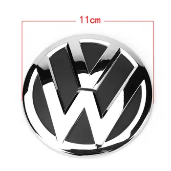 OEM Chrome 110MM Aizmugures Bagāžnieka Vāks Žetons Auto Logo Emblēma Nomaiņa 5ND 853 630 der VW, Volkswagen Tiguan