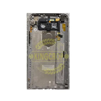 Oriģinālo Aizmugurējo Vāciņu Gadījumā Nomaiņa LG G5, Aizmugures Mājokļu Durvīm Akumulatora Vāciņu par LG H868 bez pirkstu nospiedumu sensors