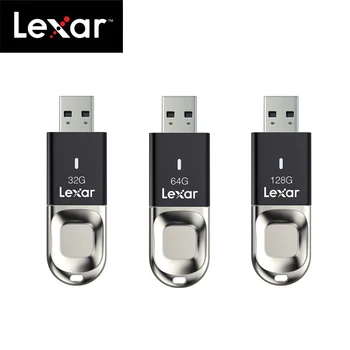 Oriģināls Lexar pirkstu Nospiedumu atpazīšanas 128GB USB 64GB, 32GB F35 USB 3.1 flash drive 150MB/S, augsta ātruma Atmiņas karti memory stick