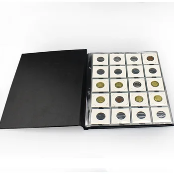 PCCB Augstas Kvalitātes Put 200 Gab Monētu Albums Fit Kartona Monētu Turētāji Profesionālā Monētu Kolekcijas Katalogs(Krāsu Ran)