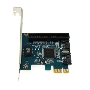 PCI-e Kontrolieris PCI Express Card PCIe IDE SATA Iekšējais Ārējais Adapteris Konvertētājs