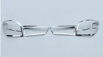 Par Mitsubishi ASX 2013 Aizmugures aizmugures Gaismas lampa detektoru rāmis stick stils ABS Chrome vāka apdare piederumi 4gab