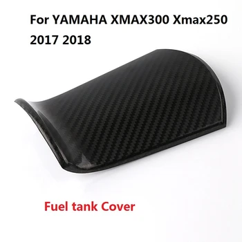 Par YAMAHA XMAX300 Xmax250 2017 2018 Motociklu Oglekļa Šķiedras Degvielas bākas Vāciņš Vāks Piederumi
