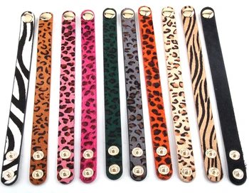 RH Modes Sieviešu Armbander Karstā Pārdot Nekustamo Leopard Kosa Ādas Wrap Aproces