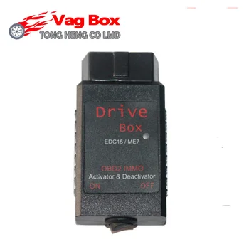 Rūpnīcas Cenu OBD2 VAG Disku Kastes EDC15/ME7 OBD2 IMMO Deactivator Aktivators DriveBox VAG Kaste