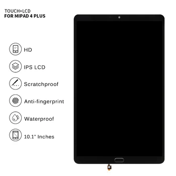 SRJTEK 10.1 Par Xiaomi MiPad 4 Plus, LCD Displejs, Touch Screen Mi Pad, 4 Plus Tablet Digitizer Nomaiņa Mipad LCD Matricas