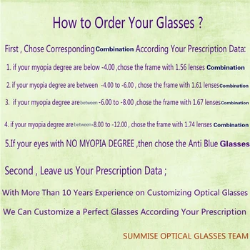 SUMMISE 2021 Jaunākais Anti Zilās Brilles Crom-Sirds Brilles Rāmis Cilvēks Recepšu Tuvredzība Brilles Vīriešiem Pielāgot Top Top Kvalitātes