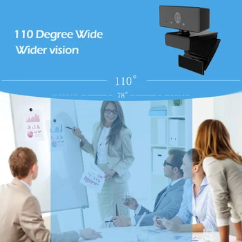 SeenDa 1080P HD Webcam USB HD Autofokusu PC Kameras Būvēt Mikrofons MIC Skype Android TV Datoru Kamera USB Web Cam