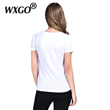 Sieviešu Vasaras T Krekls Dāma Modes Īsām Piedurknēm Topi Tee Gadījuma Tee Kreklu O-veida kakla Balts Gudrs Drukāt Nāves Metāla Sieviešu T-krekls