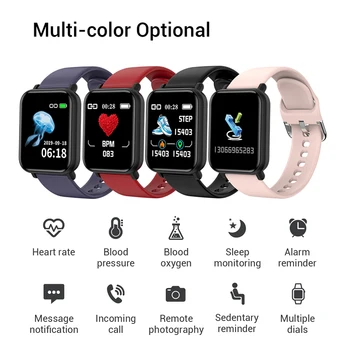 Smart Skatīties R16 Android Skatīties Ūdensizturīgs Precīzus Sirdsdarbības Monitoringa Smartwatch Smart Aproce Aproce