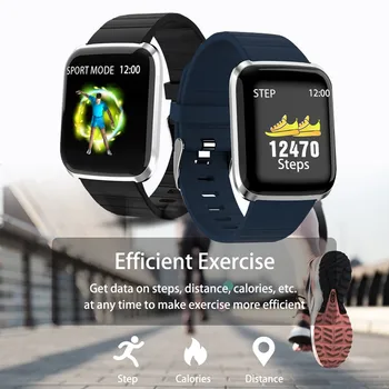 Smartwatch ir 2021. Vīrietis Sieviete Pilnībā Touch Smart Joslā Bluetooth asinsspiediens Fitnesa Tracker Sirds ritma Monitors IOS Android