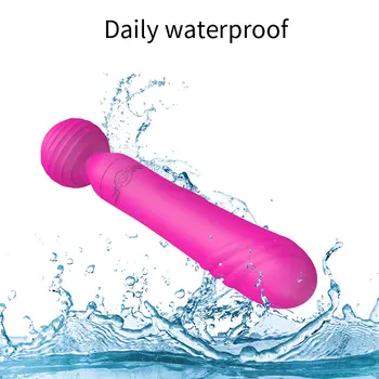 Spēcīgs Burvju Nūjiņu Vibrators, Seksa rotaļlietas Sievietēm, AV stick Klitora Stimulators G-Spot Vibrators Vibrējošais Pieaugušo Seksa Produkti
