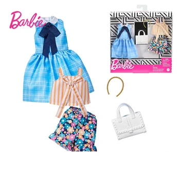 Sākotnējā Barbie Piederumi, Apģērbu Modes Apģērbs 30cm Lelles Barbie Drēbes, Rotaļlietas Bērniem, Meitenēm Leļļu Piederumi Kleita